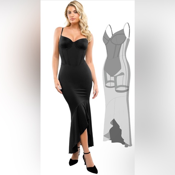 shapewear formal dress AllureCurve Shapewear Dress main image 1